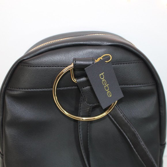 Bebe Back Pack with Gold Trim main image 6